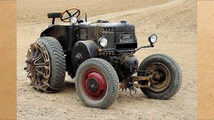 Lanz Bulldog Classic Tractor Starting And Driving