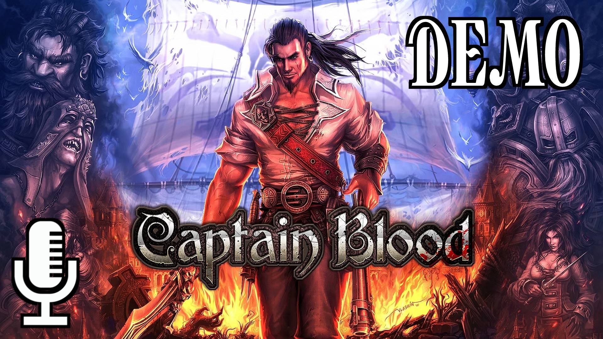 🔊Приключения капитана Блада(Captain Blood)▶Ураганное демо отечественного долгостроя про пиратов