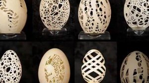 Резьба по яичной скорлупе