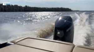 Mercury V10 motoren getest op Lake X in Florida
