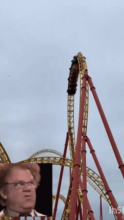 Крутой полёт😱 на горке Змей Горыныч в Сочи парке в День Космонавтики 🏞️ 🚀🎇