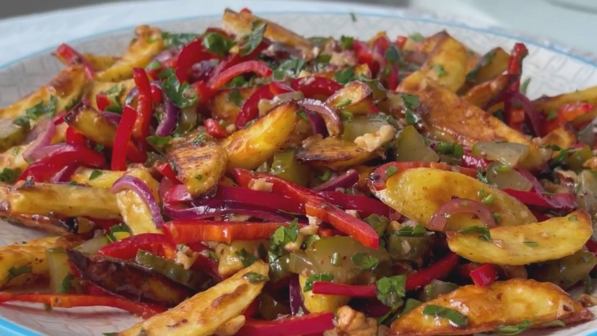 Такой Картофельный Салат Вы Точно Не Пробовали! Восточный Вкус и Никакого Майонеза!!!!