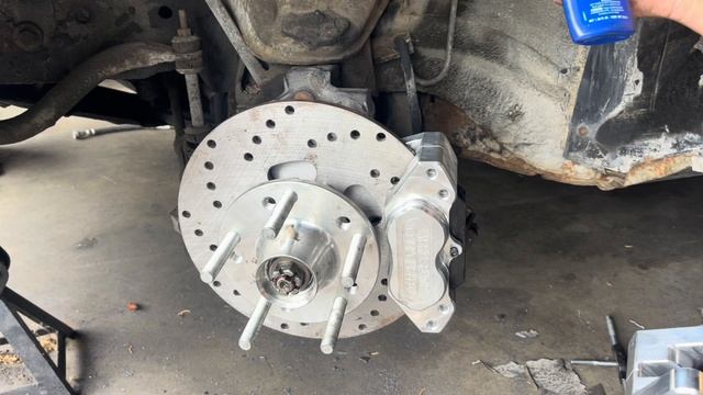 1975 350 V8 Chevrolet Monza Part 7: 5 Lug Front Swap With Aerospace Brakes And Centerline Wheels