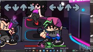 Mega Mix fnf mod gameplay.