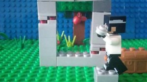 лего майнкрафт незер