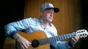 Птичка на ветвях его души (из кинофильма "12 стульев") на гитаре