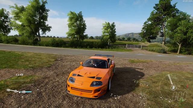Paul walker's Toyota Supra MI IV Driven by Common man - Forza horizon 4 | Keyboard Gameplay смотреть онлайн