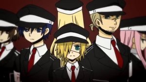 【VOCALOID Anime OP】Karakuri 卍 Burst "からくり卍ばーすと"【Kagamine Rin Len】