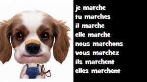 Французский музыкальный сопряжения #Classico Rock # глагол = marcher