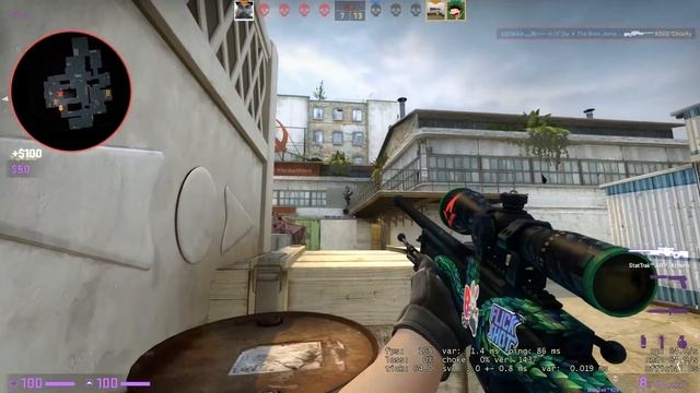 CSGO Ninja AWP 1 v 3 greenland games Moments clip from Feb 28, 2022 смотреть онлайн