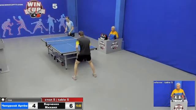 13:00 Чепурной Артём 1-3 Варченко Михаил стол 5 ЮГ-2 17.06.20 смотреть онлайн