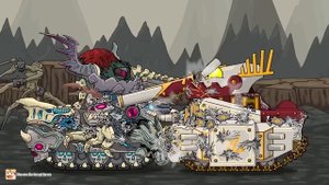 HomeAnimations - Мультики про танки За воротами. Технодемон против Левиафана!
