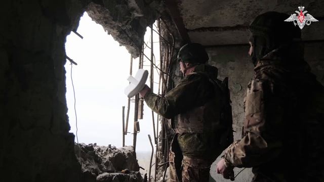 Боевая работа военных связистов ГрВ «Центр»