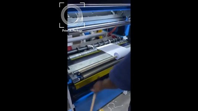 Бобинорезальная машина для резки самокопирующейся бумаги