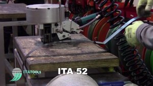 Пневматическая стреппинг машинка ITA 52 на стальную ленту