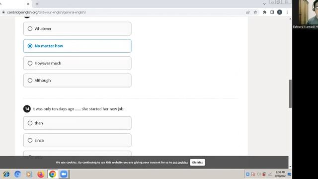 Cambridge General English Test Online