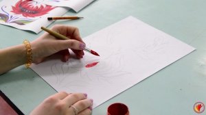 ОСНОВНЫЕ ЭЛЕМЕНТЫ ЦВЕТКА | ПЕТРИКОВСКАЯ РОСПИСЬ | ХУДОЖЕСТВЕННАЯ РОСПИСЬ | рук. Харитонова И.А.