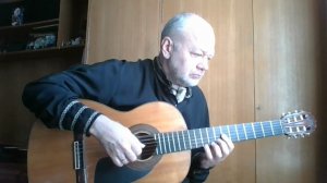 Две розы (романс) на гитаре