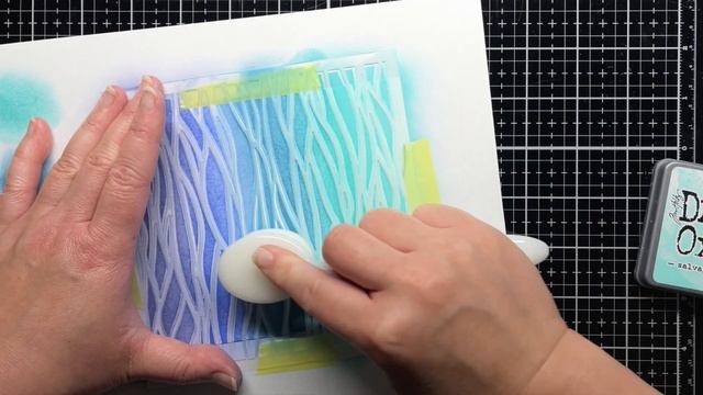 Layering Waves Stenciled Summer Card With Jessica смотреть онлайн