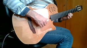 На улице Каштановой (Юрий Антонов) на гитаре