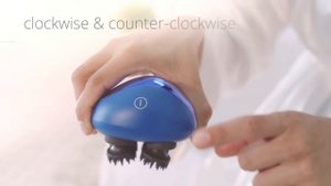 Using Breo Scalp Mini Massager