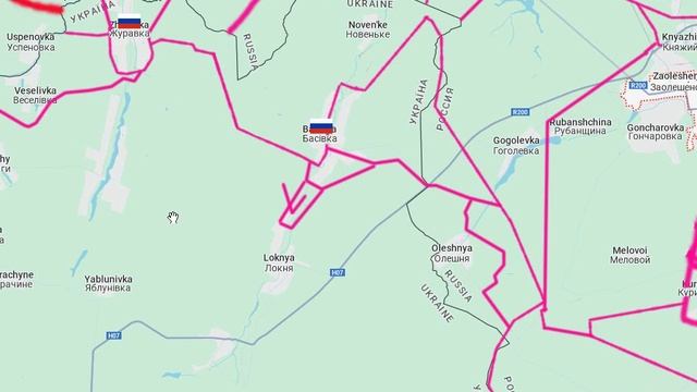Курский и Белгородский фронты к 12 апреля 2025 года