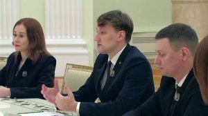 Беседа с лауреатами премий Президента в области науки и инноваций для молодых учёных