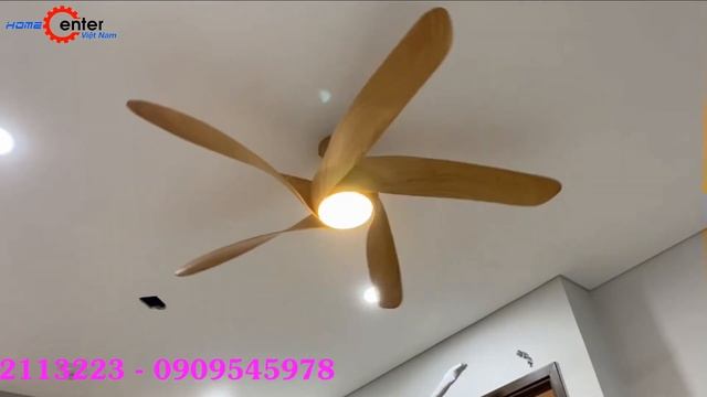 Quạt trần 5 cánh có đèn Led KTP 1717 смотреть онлайн