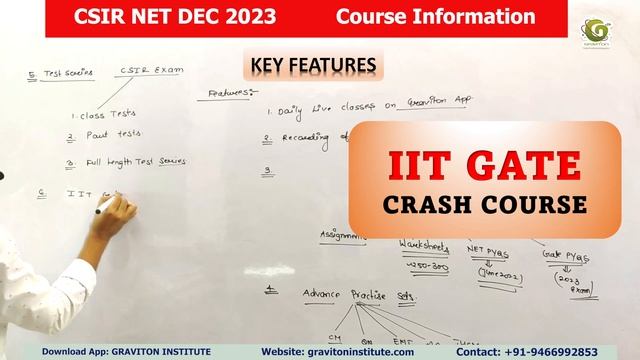 CSIR NET DEC 2023 I GATE 2024 PHYSICS NEW BATCH INFORMATION II ADMISSION OPEN