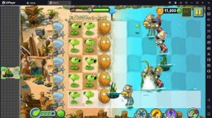 Растение против Зомби 2/PvZ2 Adventure Big Wave Beach Day 5/Большая Пляжная Волна День 5
