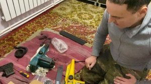 Распаковка цепной электро пилы до 4300 рублей Huter els-2000P лучшая электрическая до 5000