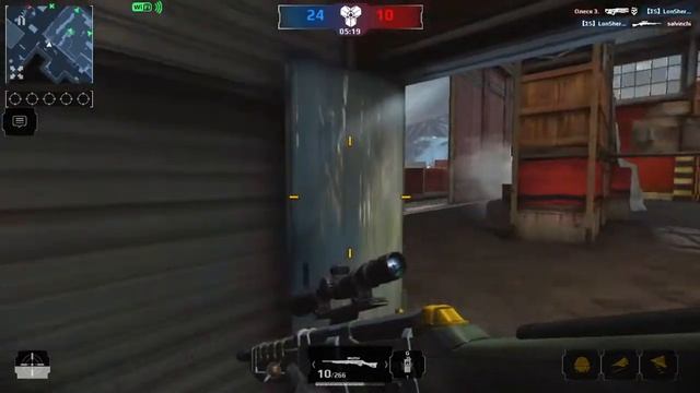 Modern Combat 5 🔥 BSW Sniping in Team Battle Mode 🔥 In Scramble Map 🔥 смотреть онлайн