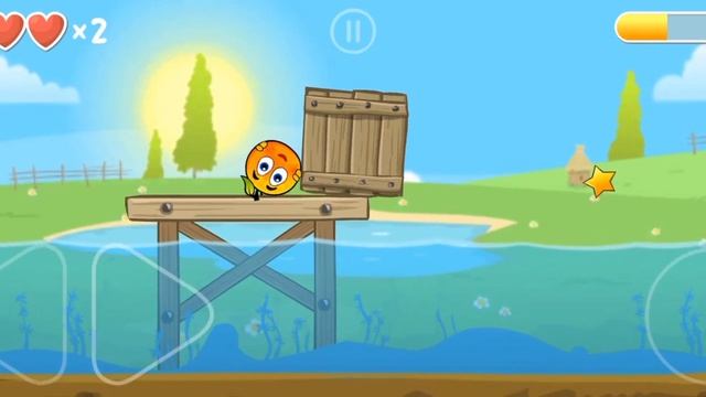 Red Ball 4 - #1 Уровни с 1-15. Зеленые холмы - Прохождение | Красный Шарик