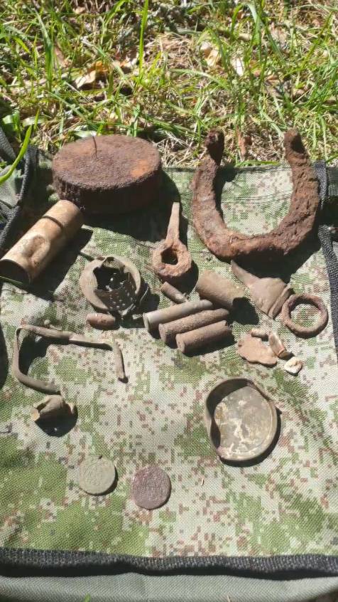 Лесной коп Результат поиска Смотрите полное видео  / #клад #копатель #коп #metaldetecting #находки