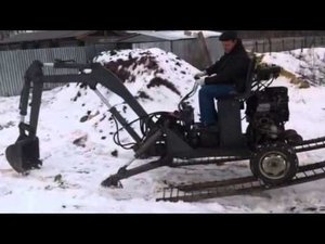 Самодельный экскаватор