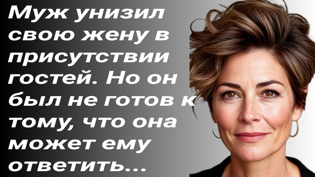 "Муж унизил свою жену на своём юбилее, но она..."/Истории из жизни/Аудиорассказы семейные