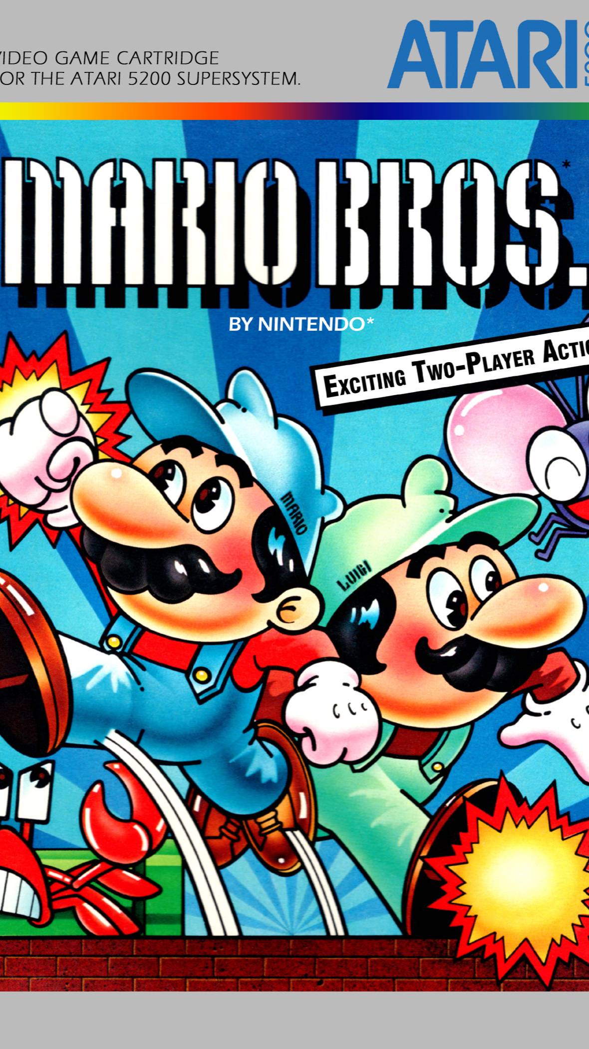 реклама Mario Bros на Атари