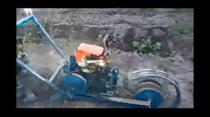 испытания и реальная работа мотоокучника.