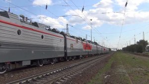 Электровоз ВЛ80С-1784 со сплоткой 3ТЭ116У и 3ЭС5К