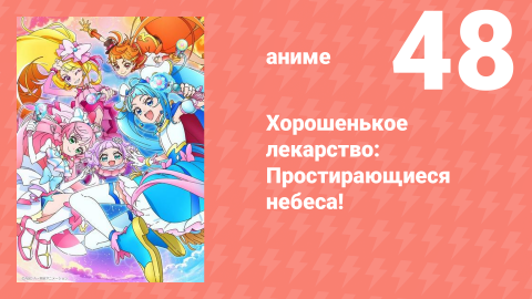 Хорошенькое лекарство: Простирающиеся небеса! 48 серия (аниме-сериал, 2023)