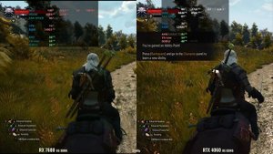 RX 7600 vs RTX 4060 - 4K Тесты производительности