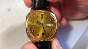 Александр Бродниковский-уникальные экспериментальные часы Ракета 2627.Н с автоподзаводом СССР