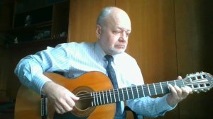 Колыбельная Светланы (Гусарская баллада) на гитаре