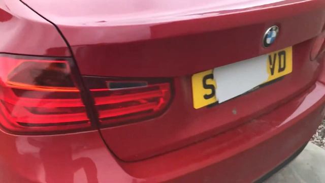 2012 BMW 318d F30 смотреть онлайн