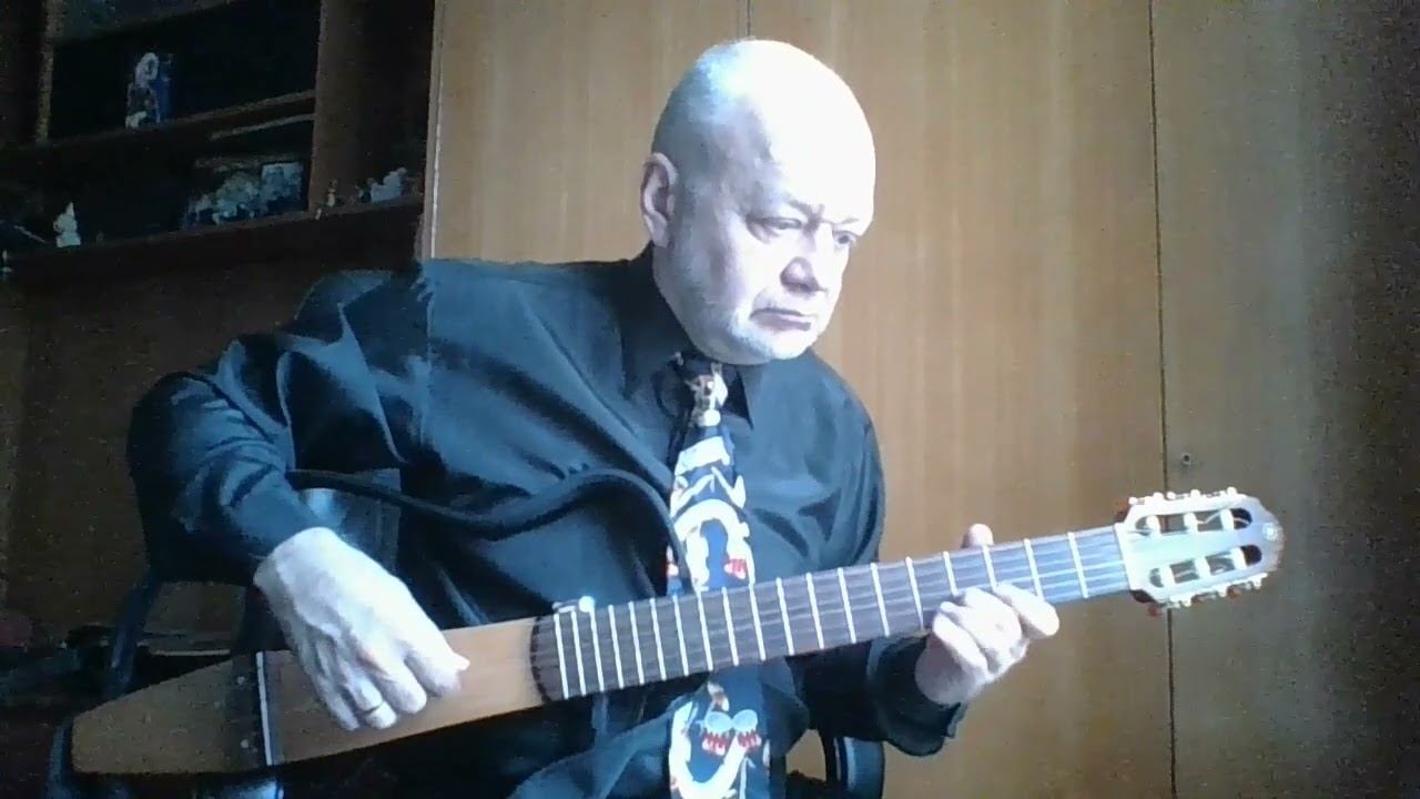 Мне бесконечно жаль (А. Цфасман) на гитаре