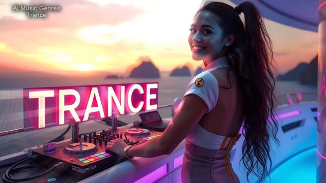 Uplifting AI Trance Music _ Close Your Eyes & Fly Away