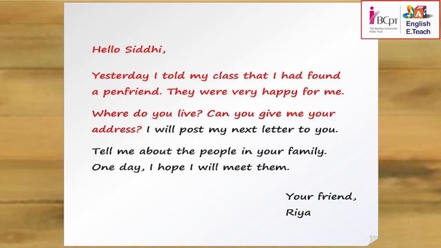 Pen-Friends 5 Letters| Stage-5| Unit- 3| Lesson-44,46