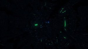 4k Galaxy - Neon Light Tunnel Free VJ Loops