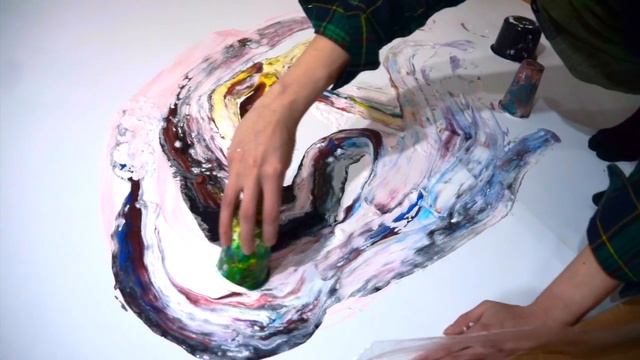 - albatros - acrylic flow pouring cup method смотреть онлайн