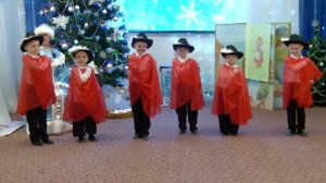 Танец Коты в сапогах старшая группа